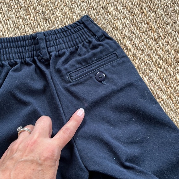 Boys 2T Dress Outfit Champs Plaid Button Up Shirt and Austin Navy Khaki Pants - Picture 9 of 9